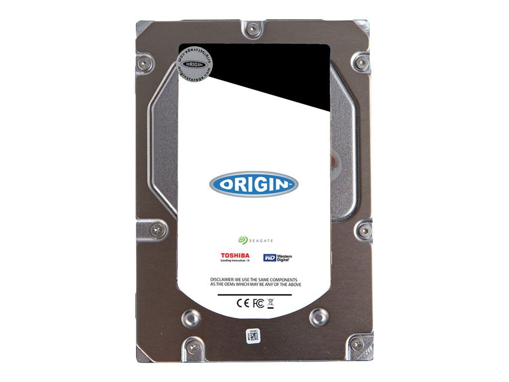 Origin Storage Disque dur interne 3.5 SATA 6Gb/ 7200 toursmin mémoire tampon : 64 Mo