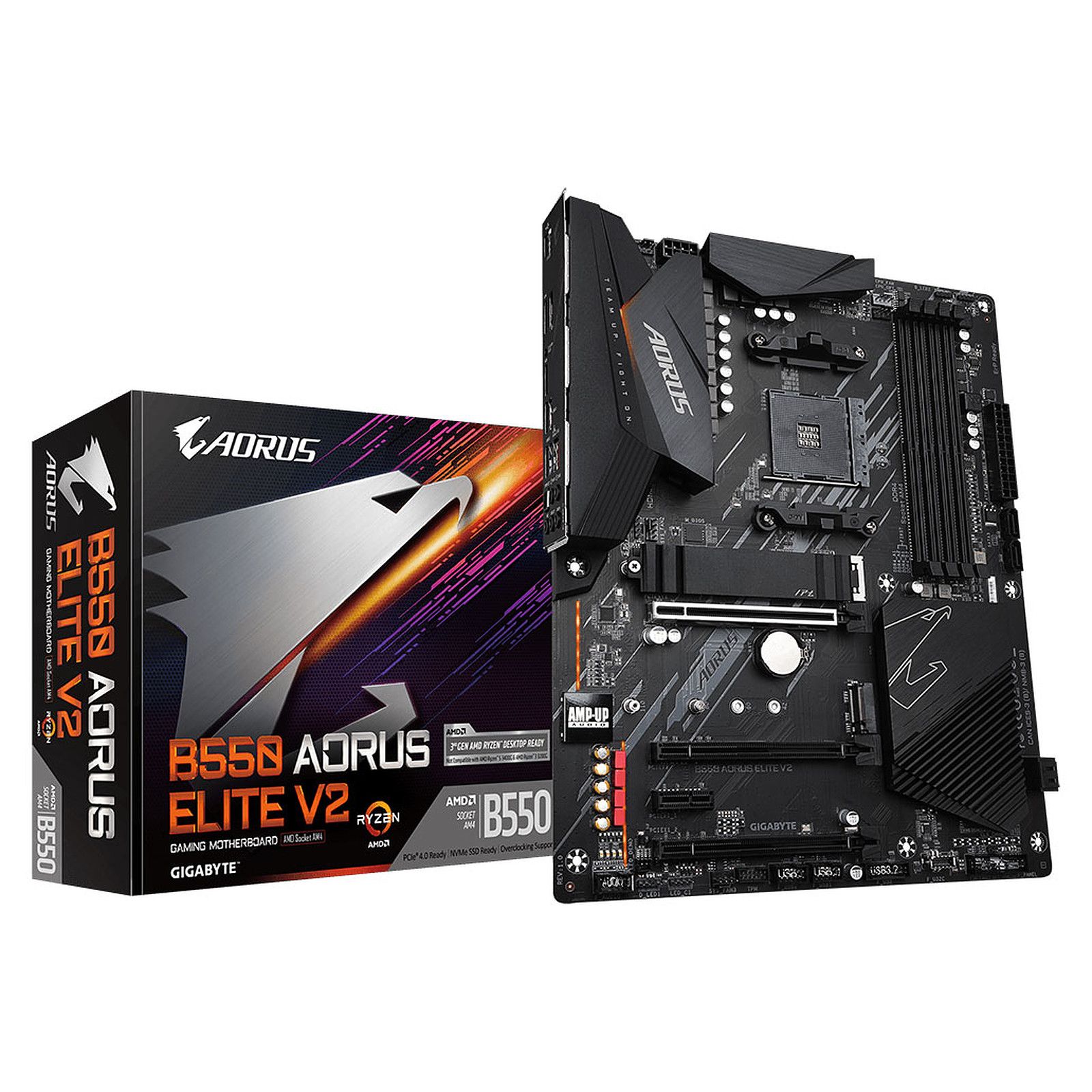 Gigabyte B550 AORUS ELITE V2 - vue 5