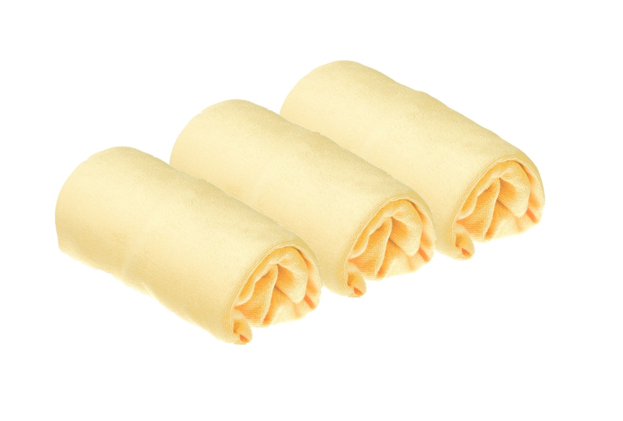 Easy Dort - Lot De 3 Housses Pour Matelas À Langer Couleur - Jaune Paille