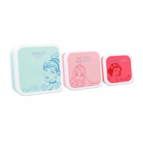 Noname Disney - Set De 3 Boîtes Pour Lunch - Princess