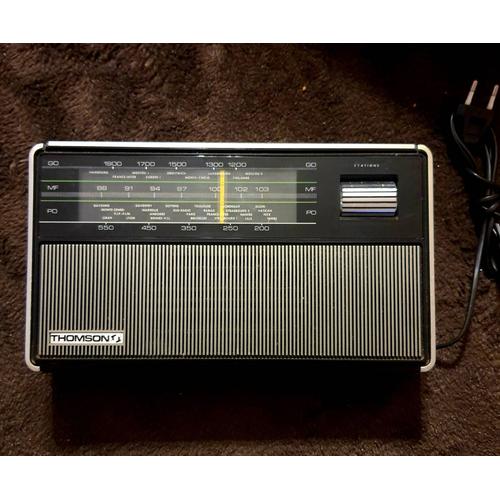 Radio 3 Gammes D Onde Thomson Rt 346 Vintage 80