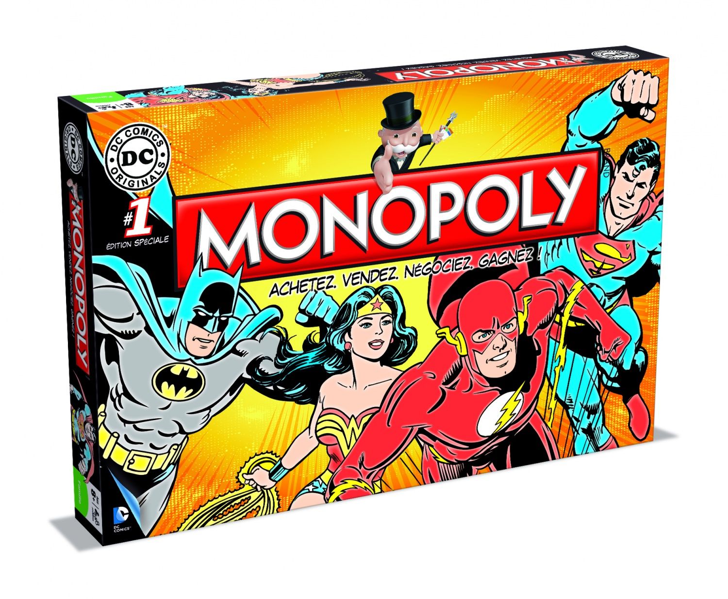 Monopoly DC Comics Jeu de société Version française - vue 7
