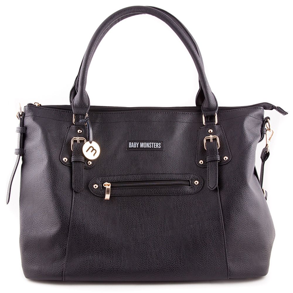 Baby Monsters - Sac À Langer Végan Noir