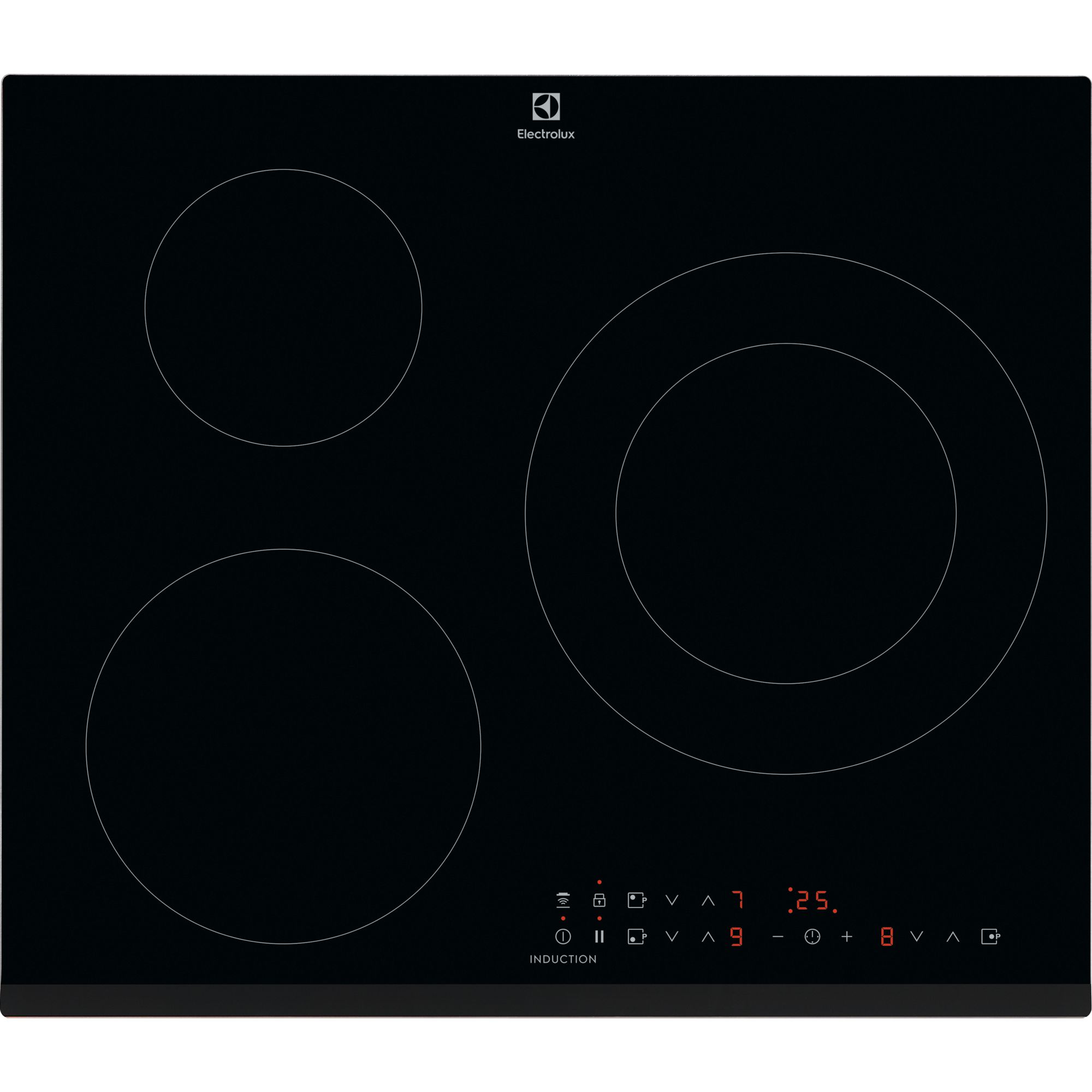 Electrolux Plaque de cuisson Induction Série 300 Standard 60 cm LIT60336 Noir