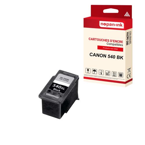 Nopan-Ink - X1 Cartouche Compatible Pour Canon Pg-540 Xl Pg-540Xl Noir Pour Canon Mg 2100 Series Mg 2250 Mg 3100 Series Mg 3150 Mg 3200 Series Mg 350