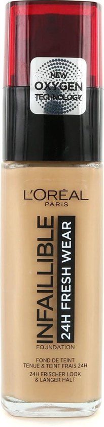 Infaillible 24h Fond De Teint Fluide - 250 Sable Eclat 30 Ml - L'oréal