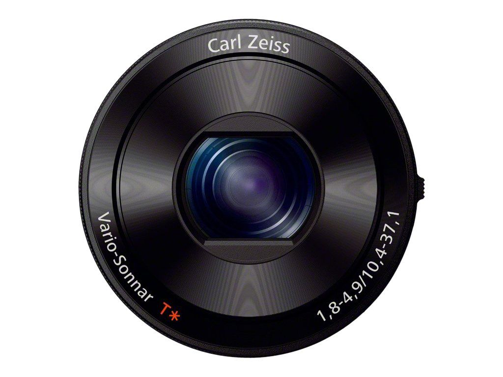 Appareil photo Fixation sur smartphone Sony Cyber-shot DSC-QX100QX100 - Appareil photo numérique - fixation sur smartphone - 20.2 MP - 1080p - 3.6x zoom optique - Carl Zeiss - Wireless LAN, NFC -...