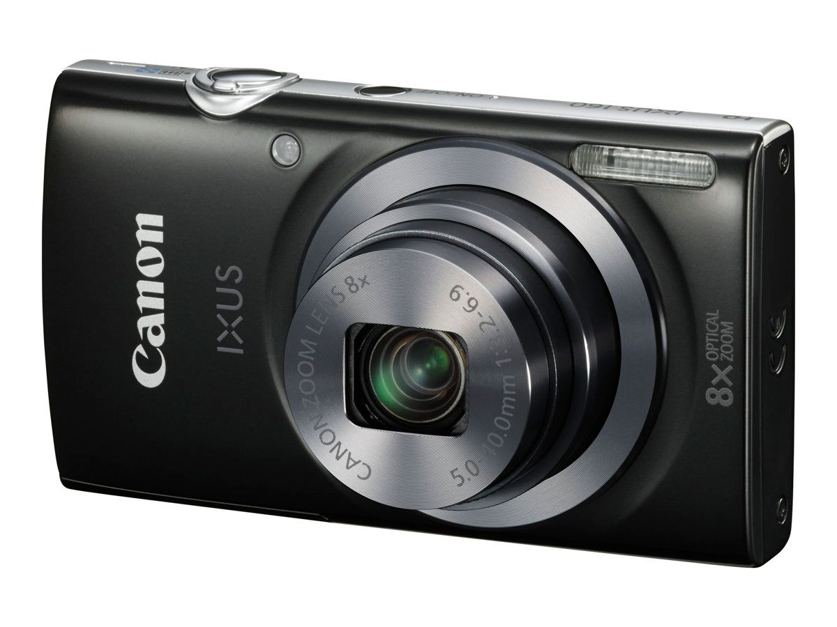 Canon IXUS 160 - Appareil photo num?rique - compact - 20.0 MP - 720 p - 8x zoom optique - noir