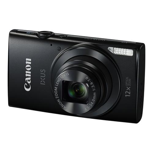 Appareil Photo Compact Canon Ixus 170 Noir Compact - 20.0 Mp - 720 P - 12X Zoom Optique - Noir