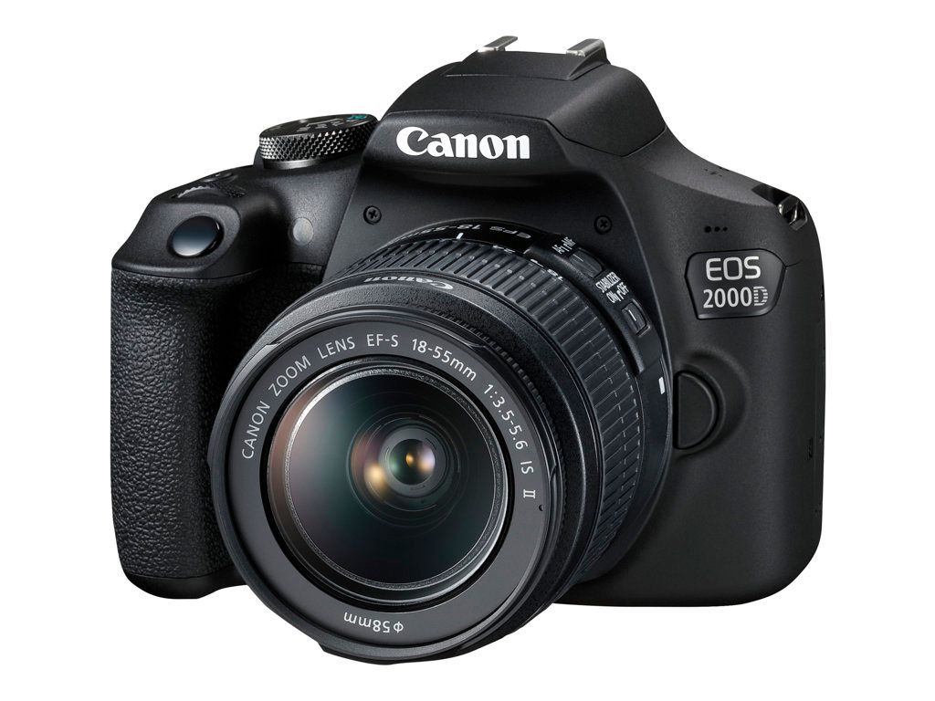 Canon EOS + EF 18 55mm f3.5 5.6 IS II + EF 75 300mm f4 5.6 III Kit d'appareil photo SLR 24 1 MP CMOS 6000 x 4000 pixels Neuf - vue 3