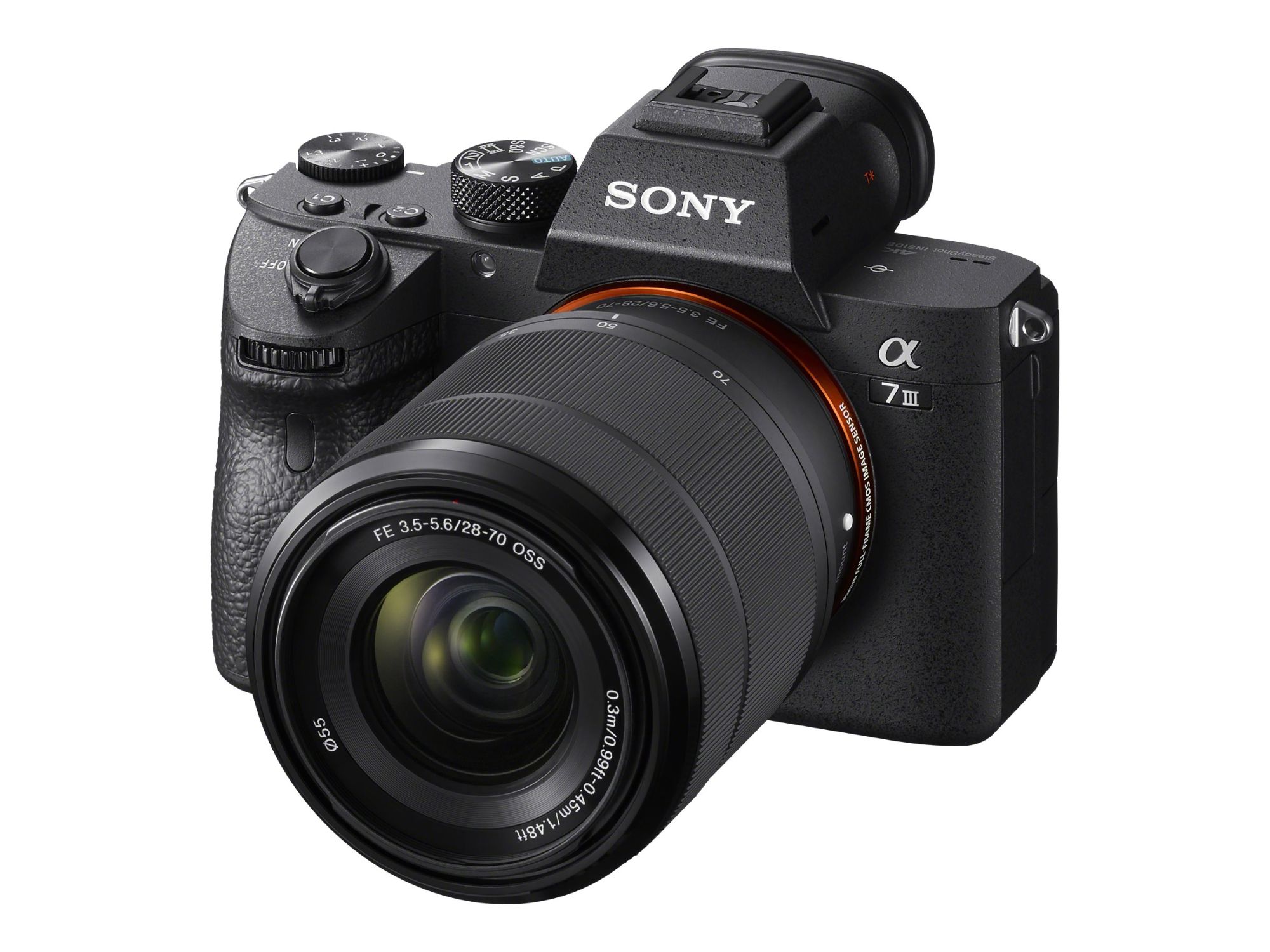Sony a7 III ILCE-7M3K avec lentille FE 28-70 mm OSS