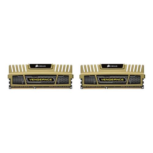 Corsair Vengeance - Ddr3 - Kit - 8 Go: 2 X 4 Go - Dimm 240 Broches - 1600 Mhz / Pc3-12800 - Cl9 - 1.35 V - Mã©Moire Sans Tampon - Non Ecc
