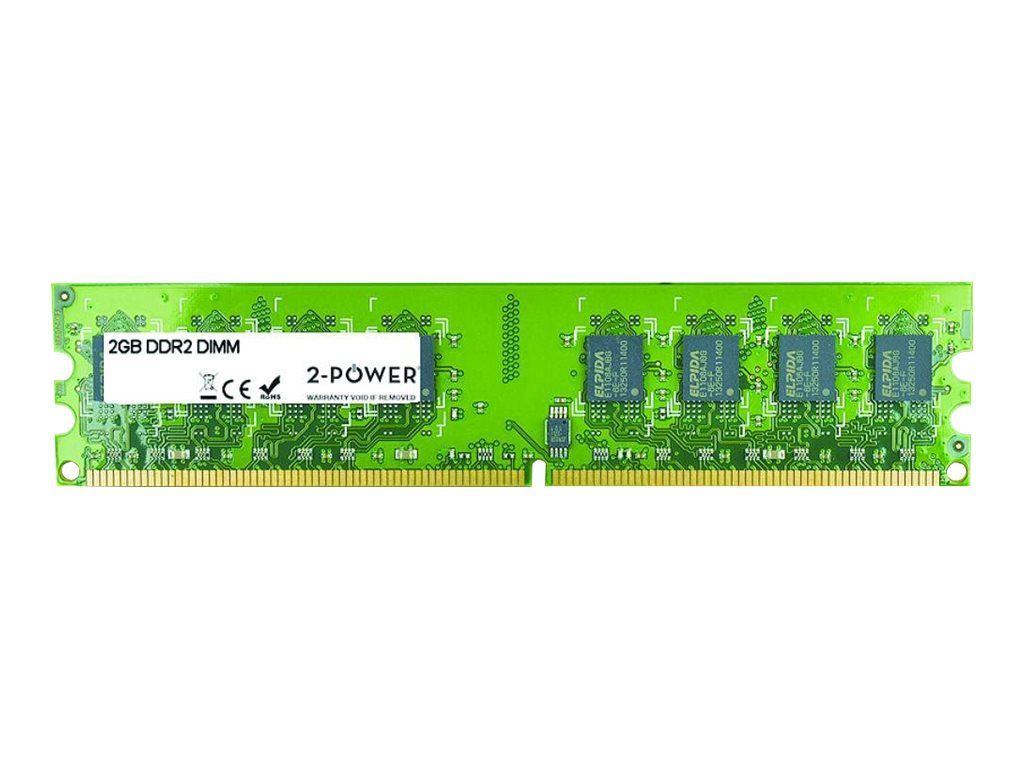2 Power DDR2 module 2 Go DIMM 240 broches 800 MHz / PC2 6400 CL6 mémoire sans tampon non ECC