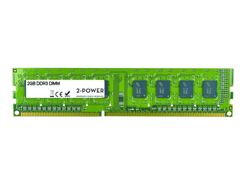 2 Power MEM0302A module de mémoire 2 Go 1 x 2 Go DDR3 Neuf - vue 2
