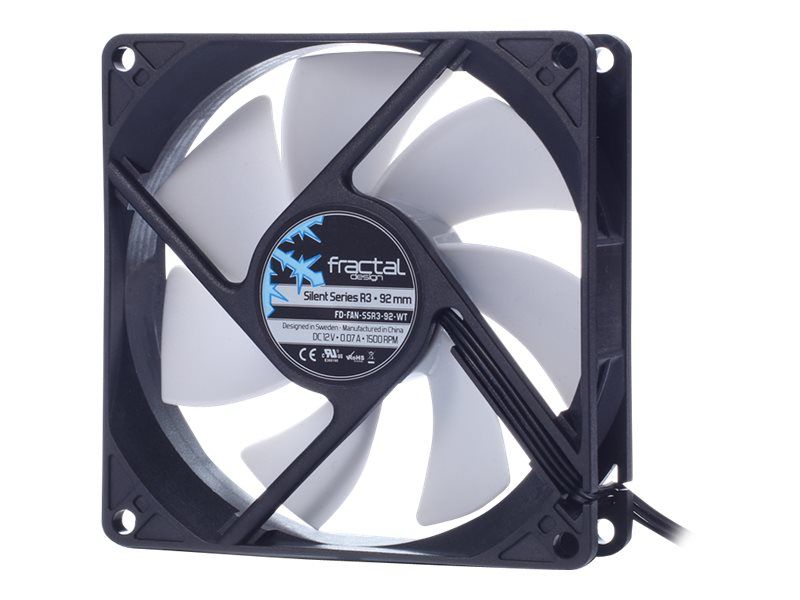 Fractal Design Silent Series R3 Ventilateur châssis 92 mm