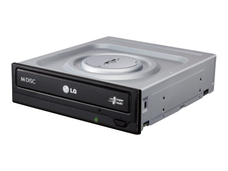 LG GH24NSD1 Super Lecteur de disque DVD±RW ±R DL /DVD RAM 24x24x5x Serial ATA interne 5.