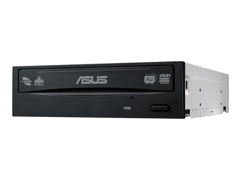 ASUS DRW-24D5MT - Lecteur de disque - DVD±RW (±R DL)/DVD-RAM - 24x24x5x - Serial ATA - interne - 5.25 - noir