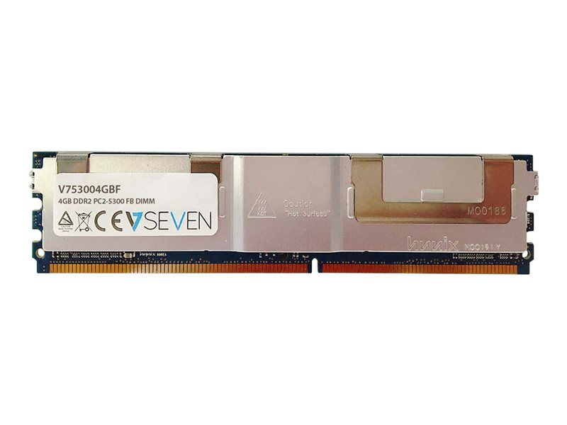 V7 DDR2 module 4 Go FB DIMM 240 pin 667 MHz / PC2 5300 Pleinement mémorisé ECC