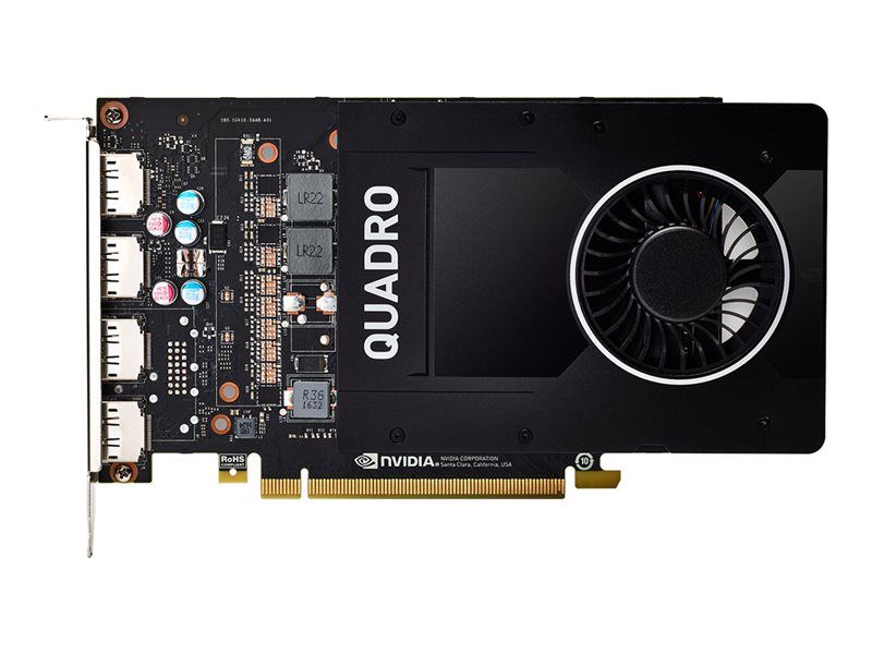 PNY VCQP2000BLK 1 carte graphique NVIDIA Quadro P2000 5 Go GDDR5 Neuf - vue 4
