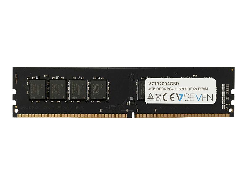 V7 4GB DDR4 PC4 19200 2400MHz DIMM Module de mémoire V7192004GBD Neuf - vue 3