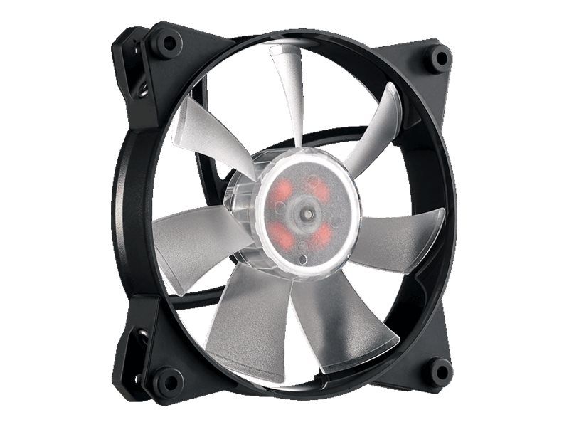 Cooler Master MasterFan Pro 120 Air Flow RGB - Ventilateur châssis - 120 mm - avec Cooler Master RGB LED Controller (pack de 3)