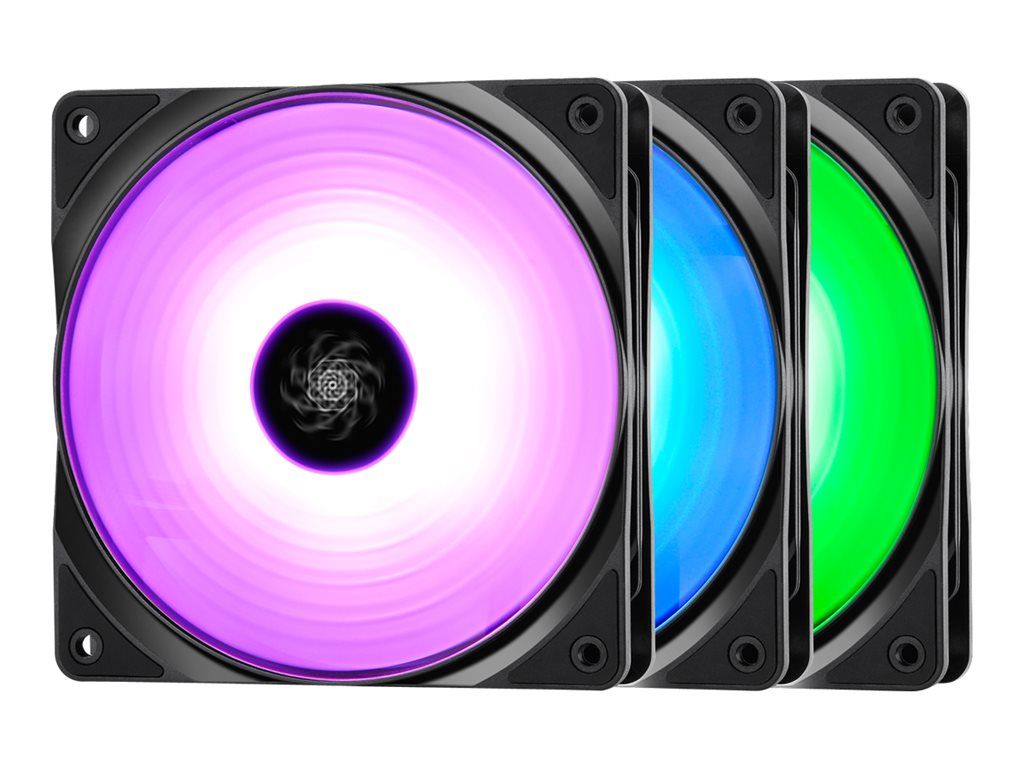 DeepCool RF120 3in1 Boitier PC Ventilateur 12 cm 3 pièce Neuf