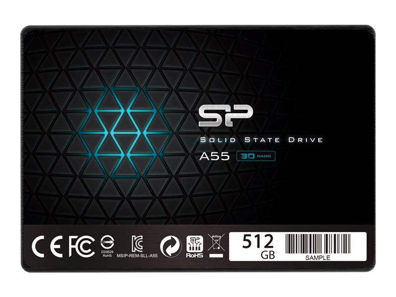 SILICON POWER Ace A55 - SSD - 512 Go - interne - 2.5 - SATA 6Gb/s