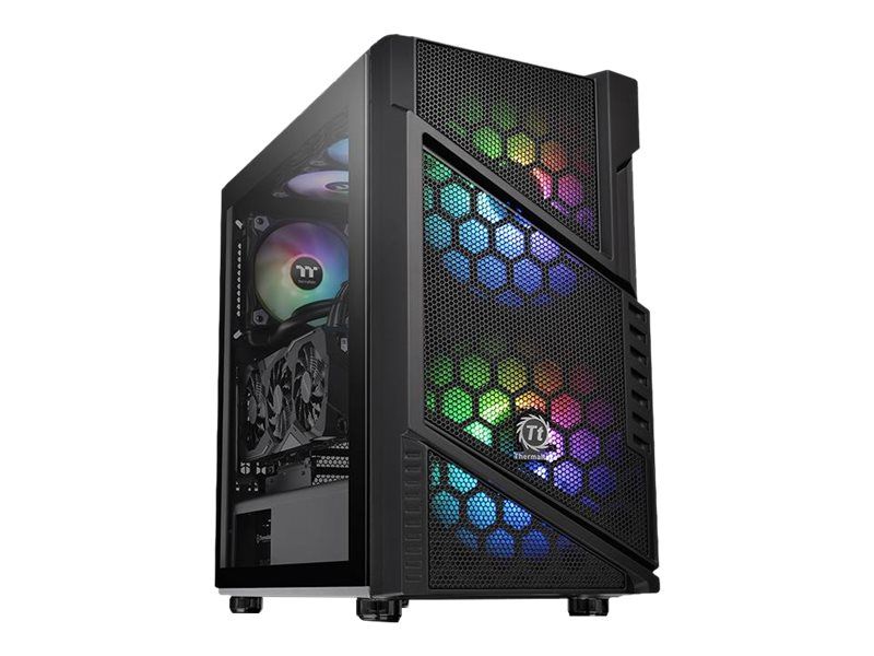 Boitier PC Moyen Tour ATX Thermaltake Commander C31 TG RGB avec panneau vitré