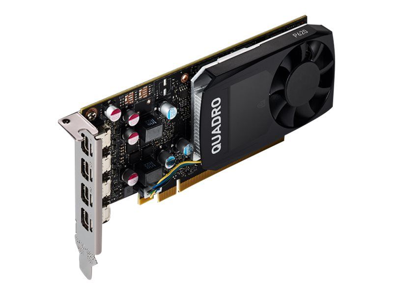 PNY VCQP620DVIV2 PB carte graphique NVIDIA Quadro P620 V2 2 Go GDDR5 Neuf - vue 4