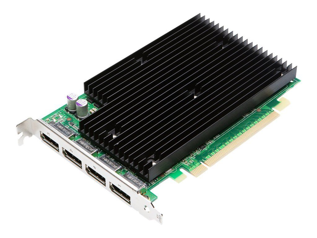 NVIDIA Quadro NVS 450 by PNY Carte graphique 2 GPUs Quadro NVS 450 512 Mo GDDR3 PCIe 2.0 x16 4 x DisplayPort