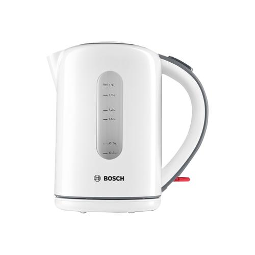 Bosch Twk7601 - Bouilloire - 1.7 Litres - 2.2 Kwatt - Blanc/gris Clair