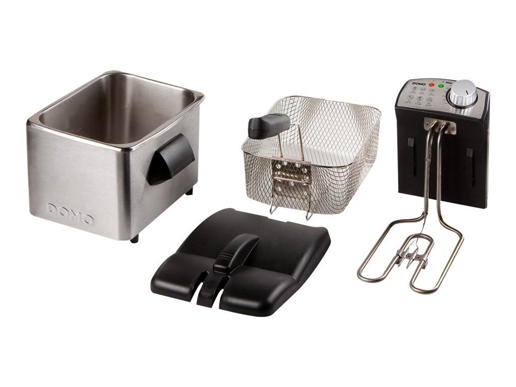 Domo DO458FR friteuse Unique 4 Acier inoxydable Neuf - vue 3