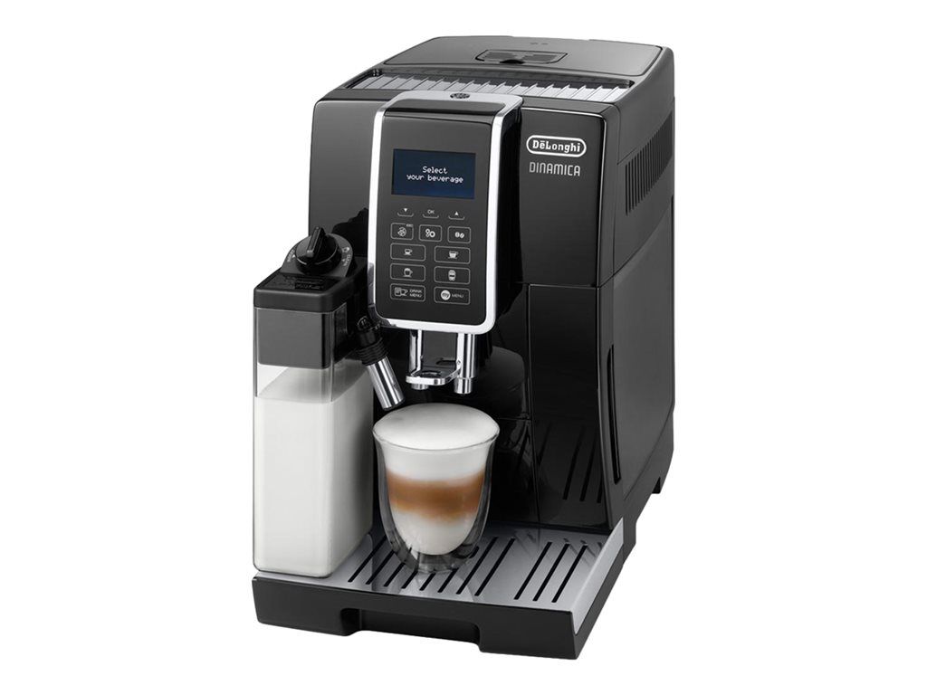 De'Longhi DINAMICA ECAM 350.55.B - Machine à café automatique avec mousseur à lait - 15 bar - noir