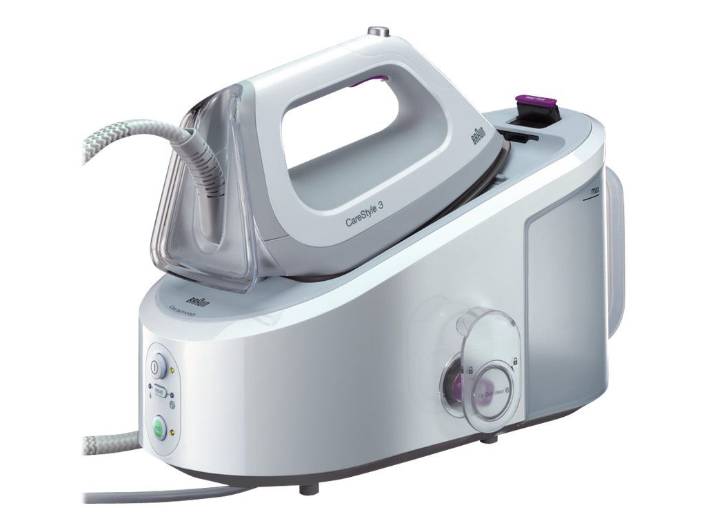 Braun CareStyle 3 IS 3044 - Centrale vapeur Blanc / violet