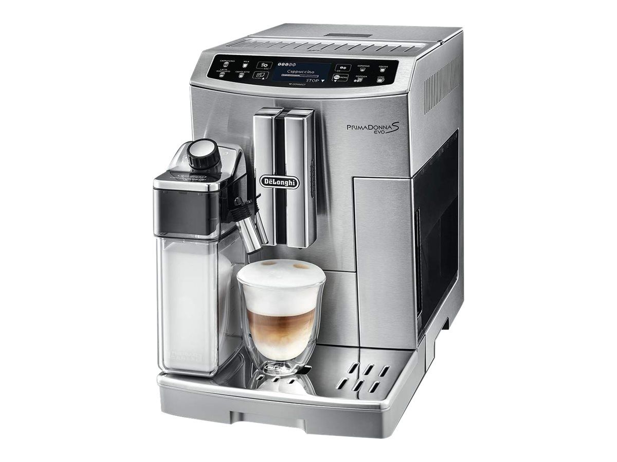 De'Longhi PrimaDonna S Evo ECAM 510.55 M - Machine à café automatique avec mousseur à lait - 15 bar - métal