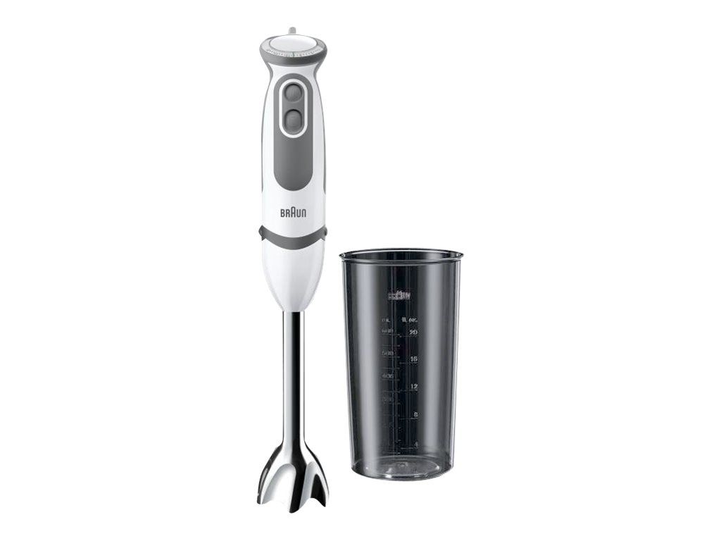 Braun IdentityCollection MultiQuick 5 Vario MQ 5000 WH Soup - Mixeur à main - 750 Watt - blanc/gris