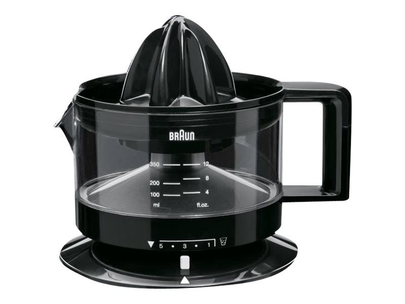 Braun Tribute Collection CJ 3000BK Presse agrumes 350 ml 20 Watt