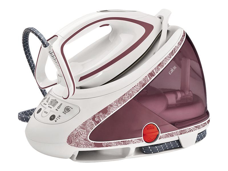 Bundle of Calor Pro Express Ultimate Centrale Vapeur Haute Pression 7.3 bars Fonction Pressing 490 gmin Fabrique en France GV9560C0 + Calor Rasoir anti peluches rechargeable JA7002C0 Trust - vue 4