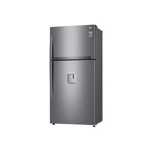 Lg Gtf8659Ps - Refrigerateur Congelateur Haut - 592L 418+174 - Froid Ventile - A++ - L86M X H184Cm - Inox