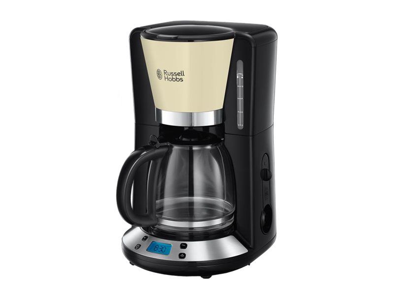 Russell Hobbs Colours Plus 24033-56 - Cafetière - 15 tasses - crème