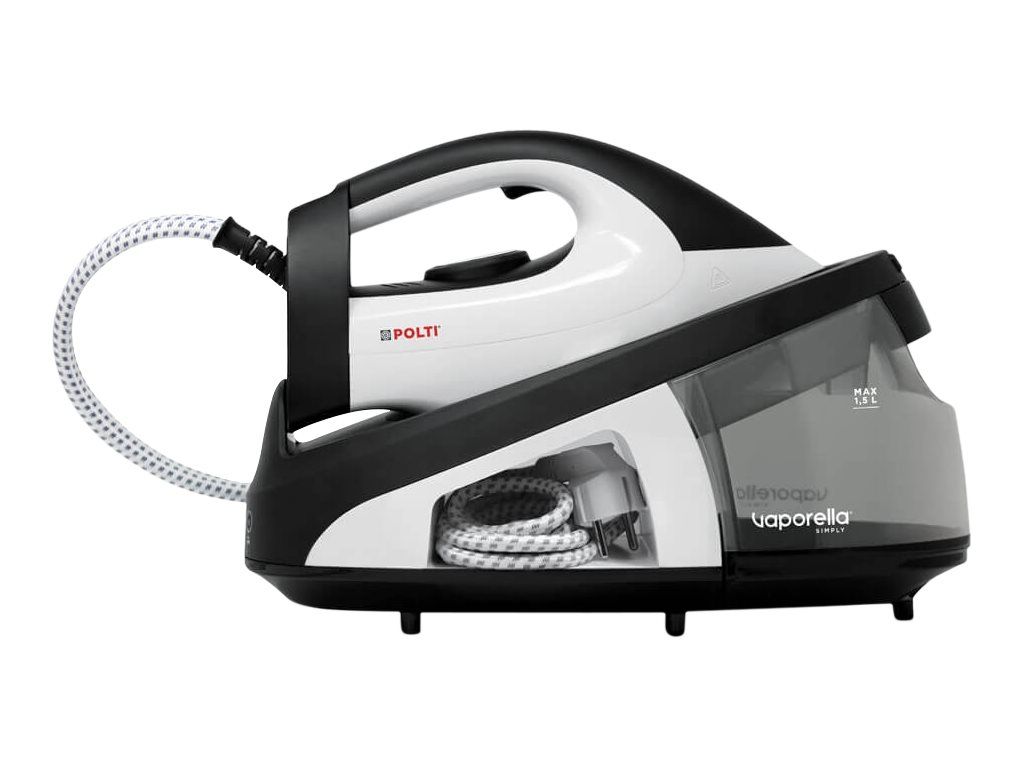 Polti Vaporella Simply VS20.20 Fer à Repasser Générateur de Vapeur avec Réservoir Amovible de 1 5 Pression Maximale de la Pompe 6 5 bars Fonction ECO Chauffage en 2 Minutes et - vue 2