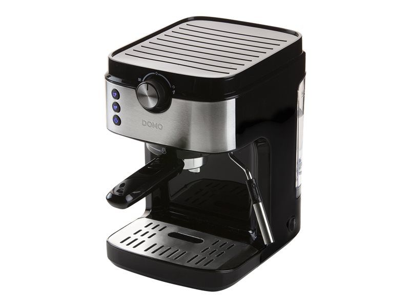 DOMO DO711K Machine à café avec mousseur à lait 19 bar