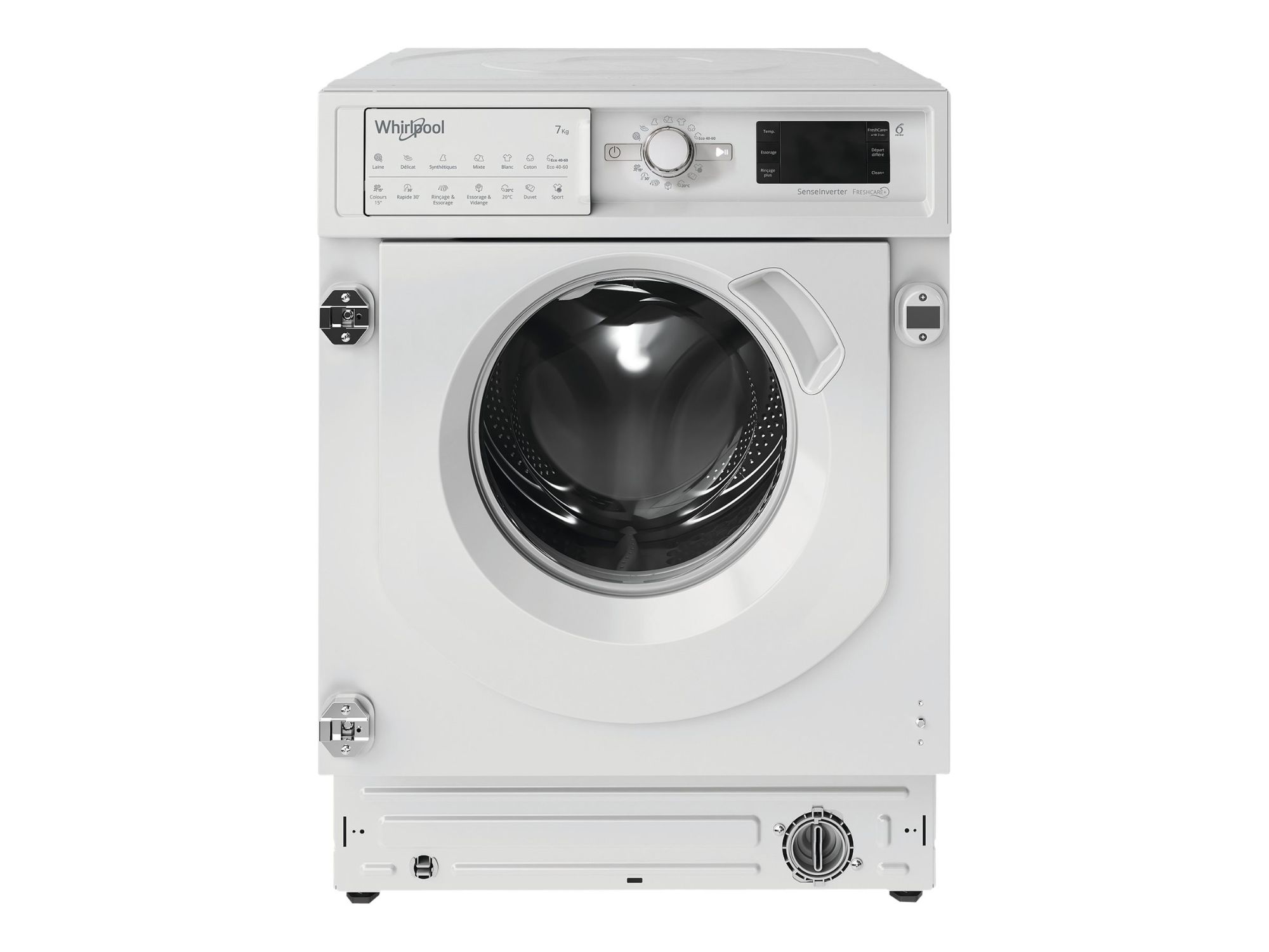 WHIRLPOOL Lave linge Tout intégrable 7 Kg 1400 trmn BIWMWG71483FRN - vue 5