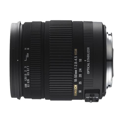 Sigma 18-50 Mm F2.8-4.5 Dc Hsm Os 67 Mm Objectif (Adapté À Sony A-Mount) Noir