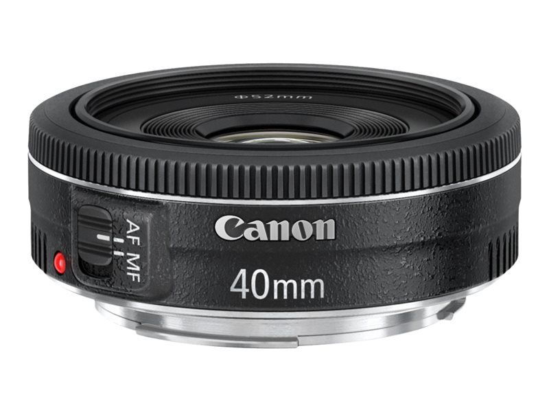 Objectif Canon EF 40 mm - f/2.8 STM - Canon EF - pour EOS 1100, 1D, 5D, 60, 600, 650, Kiss X5, Kiss X50, Rebel T3, Rebel T3i, Rebel T4i