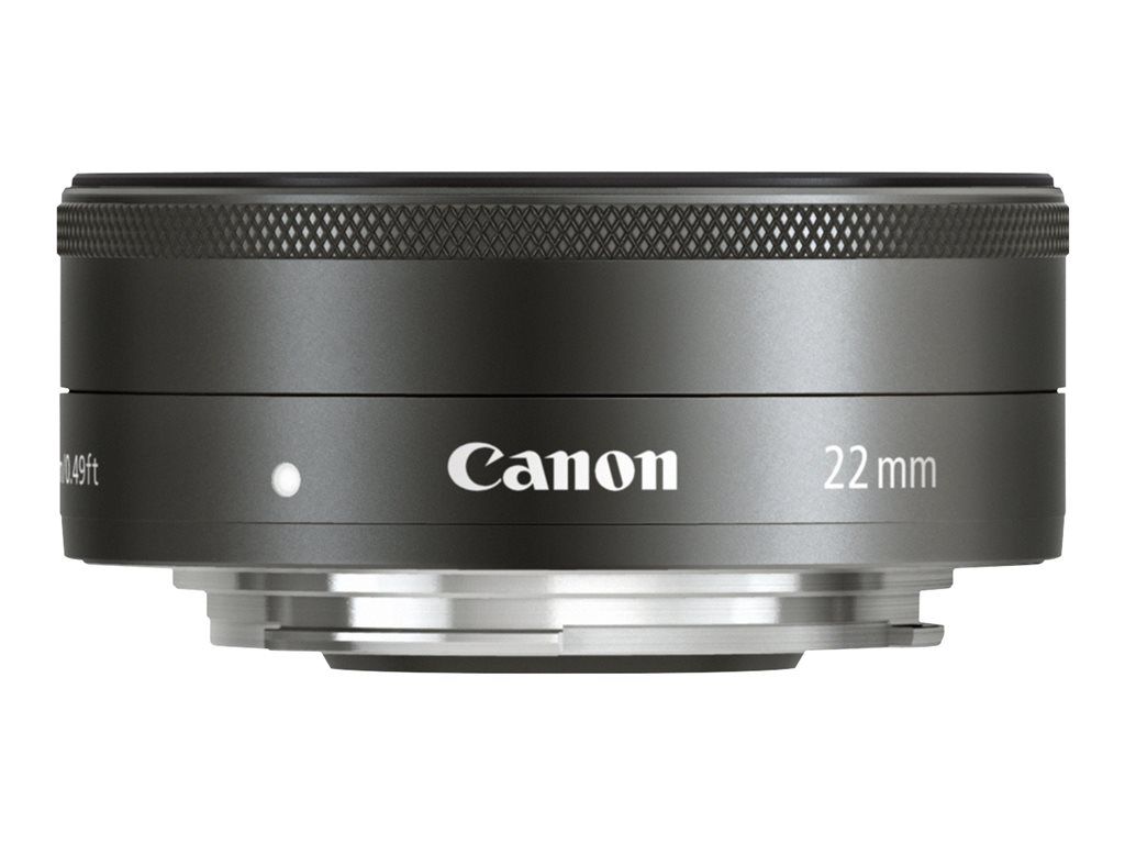 Objectif Canon EF-M - Fonction Grand angle - 22 mm - f/2.0 STM - Canon EF-M - pour EOS Kiss M, Kiss M2, M, M10, M100, M2, M200, M3, M5, M50, M50 Mark II, M6, M6 Mark II