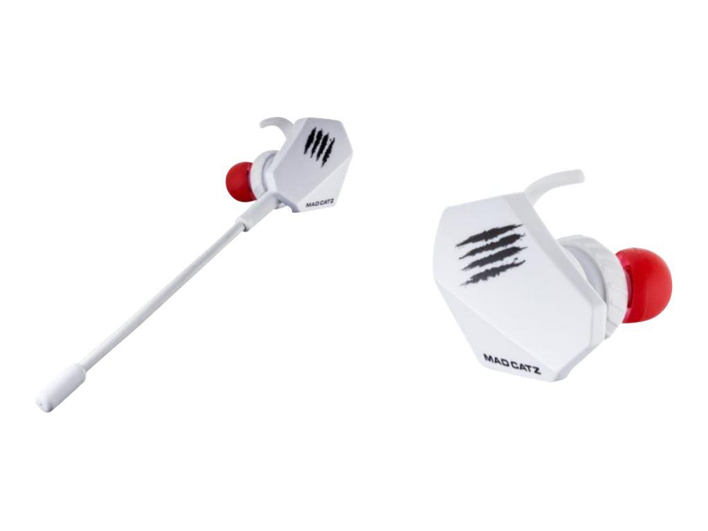 Mad Catz E. . PRO + Micro casque intra auriculaire montage sur 'oreille filaire jack 3 5mm