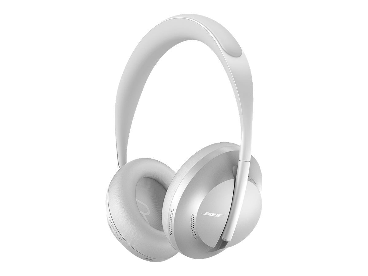 Casque audio Bose Noise Cancelling Headphones 700 Argenté - Sans fil - Suppresseur de bruit