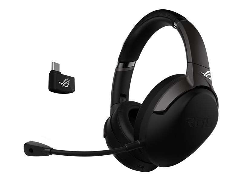 ASUS ROG Strix Go 2.4 - Micro-casque - circum-aural - 2,4 GHz - sans fil, filaire - jack 3,5mm