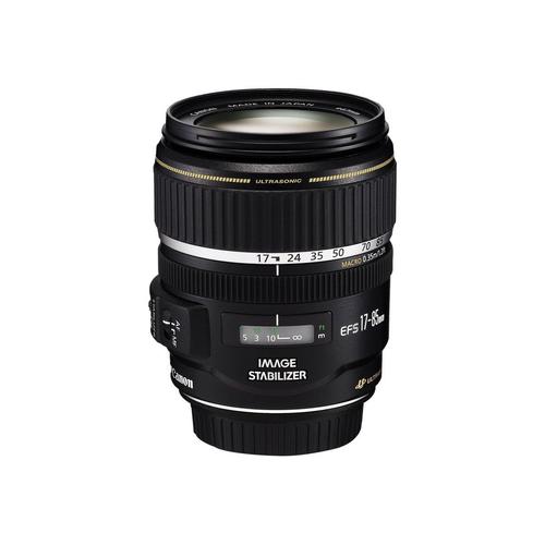 Objectif Canon Ef-S - Fonction Zoom - 17 Mm - 85 Mm - F/4.0-5.6 Is Usm - Canon Ef/Ef-S - Pour Eos 1000, 40, 450, 50, 500, 7D, Kiss F, Kiss X2, Kiss X3, Rebel T1I, Rebel Xs, Rebel Xsi